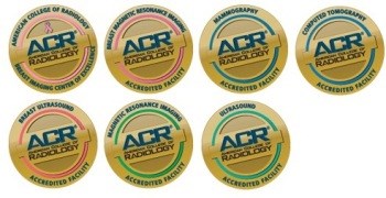 ACR accreditation badges
